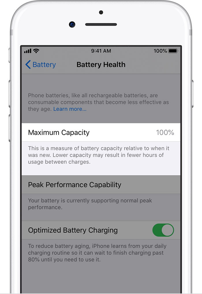 iPhone Battery Health