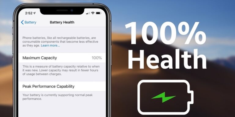 How to Maintain 100 Percent iPhone Battery Health, According to Apple